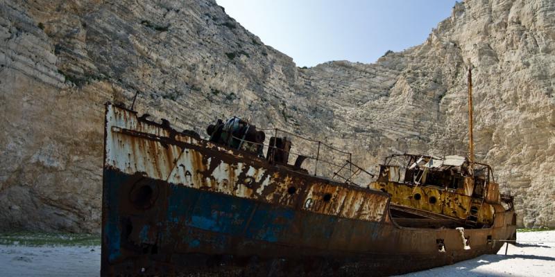 Seven haunting shipwrecks