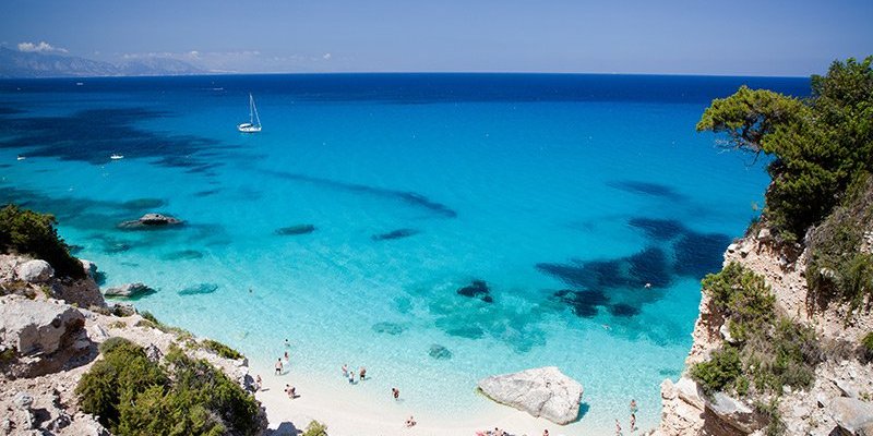 Beautiful beach in Sardinia, Italy
