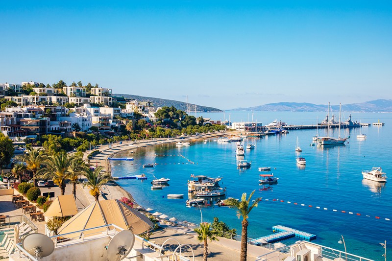 Bodrum sea and harbour