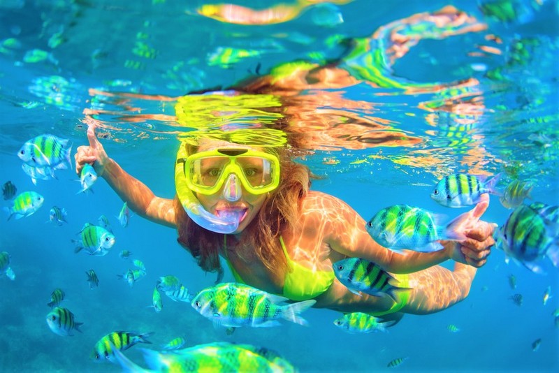 snorkelling in Portugal