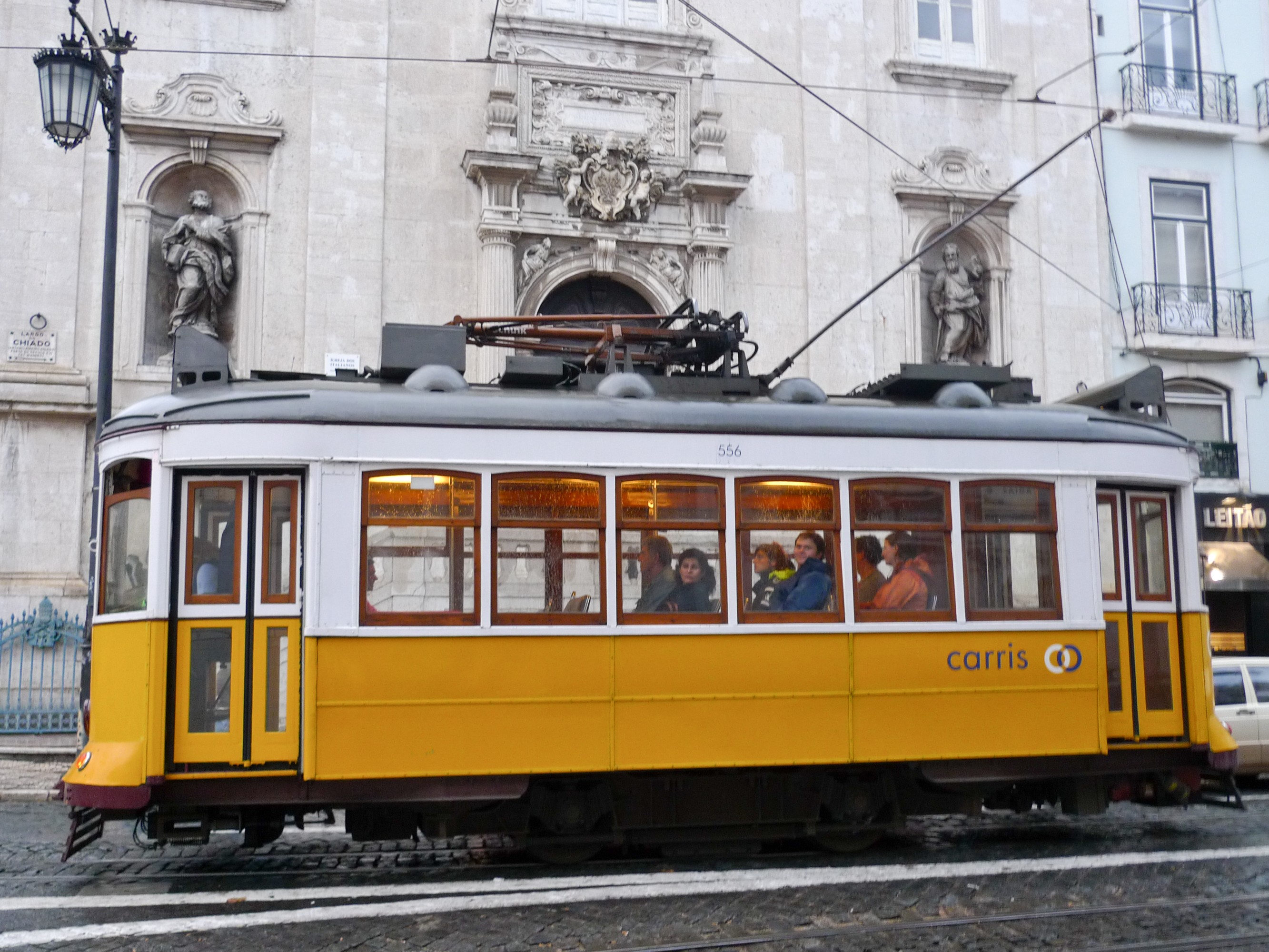 A_yellow_tram_near_Baixa_Chiado_Lisbon