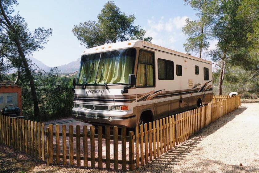 Static RV to rent in Benidorm, Spain