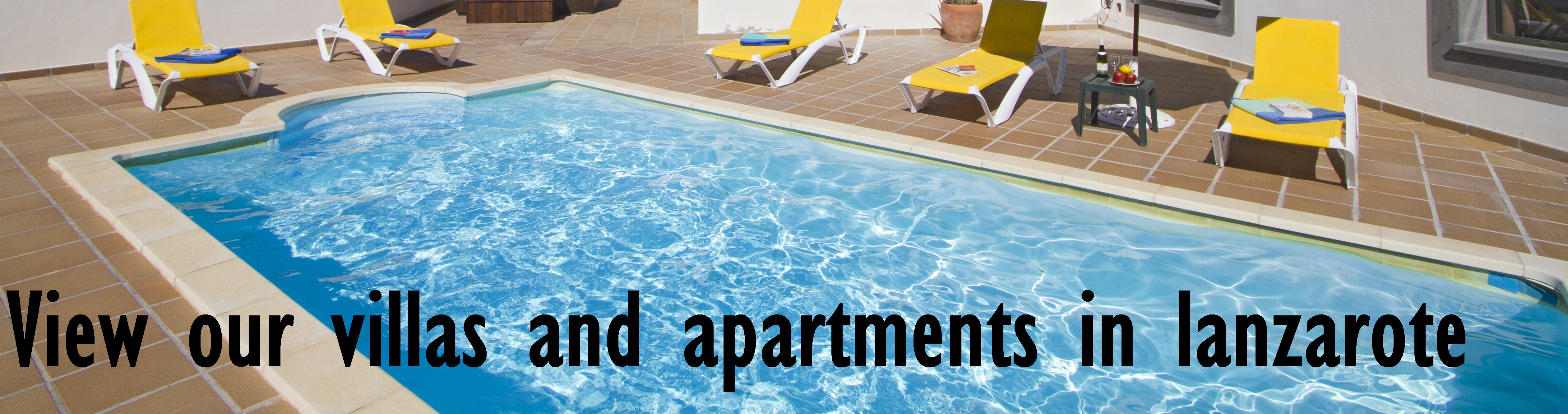 Villas and apartments in Lanzarote