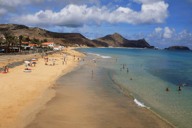 Porto Santo beach, Portugal