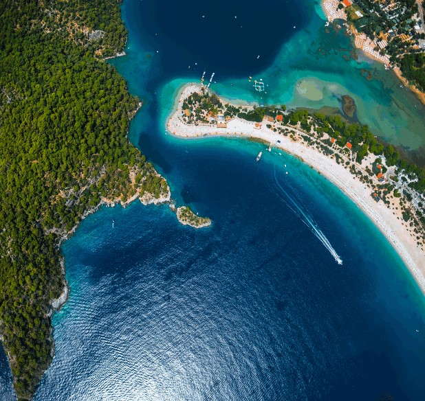 Ölüdeniz and the blue lagoon, Turkey