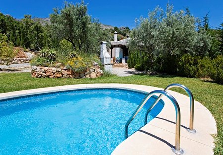 Villa in Álora, Spain: Private pool viewable from terrace