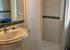 The ensuite bathroom