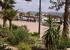 The marina in the port