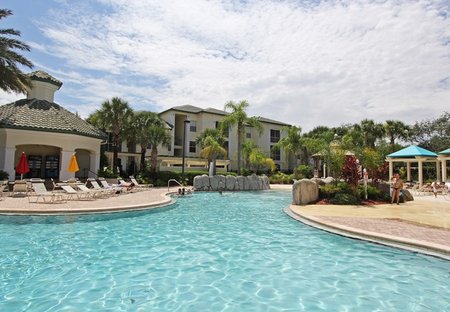 Apartment in Lindfields, Florida: Tropical Pool at Legacy Dunes (solar heated)