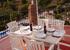 Terrace Dining Overlooking Pool and Garden