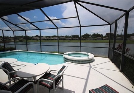 House in Sunset Lakes, Florida: Your private paradise, spectacular lake view from the pool