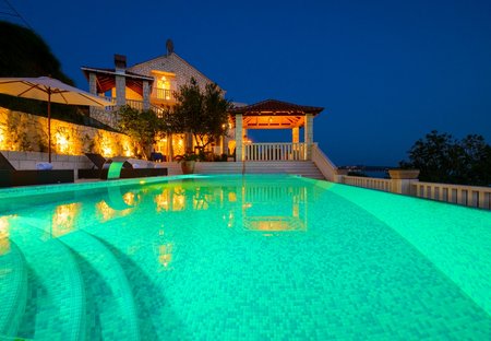 Villa in Soline, Croatia
