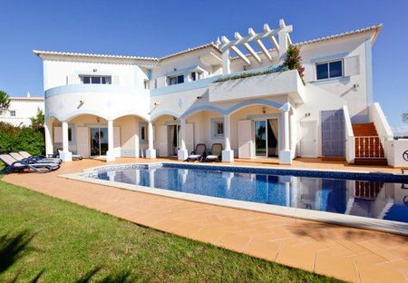 Villa in Parque da Floresta, Algarve: Rear of villa.