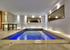 Indoor heated salt water thalassotherapy pool 