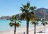 Albir beach with promenade to Altea