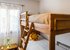 kids bedroom bunk bed detail