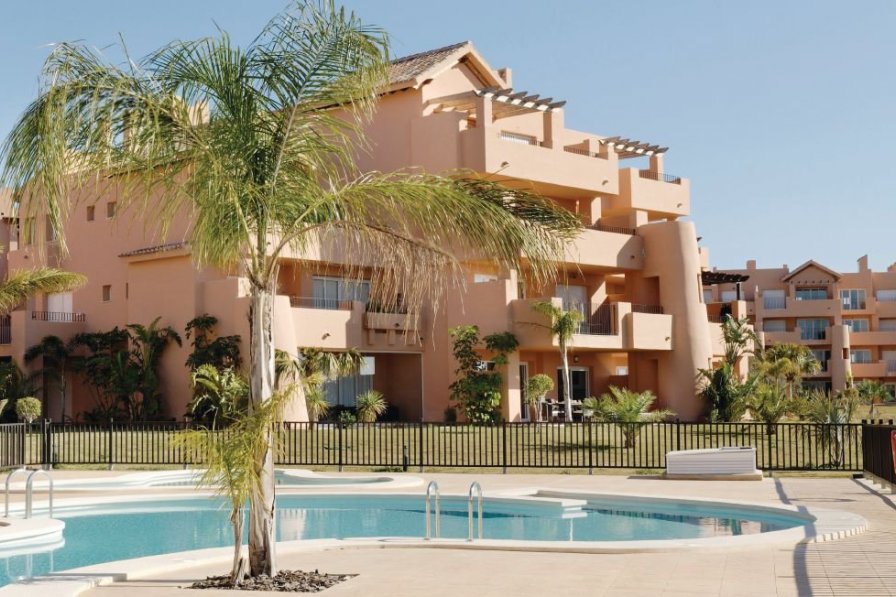 Apartment to rent in Mar Menor Golf Resort, Spain with shared pool 190337