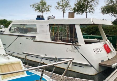 Boat in Guipry-Messac, France