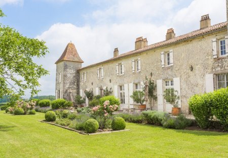 Chateau in Riocaud, France