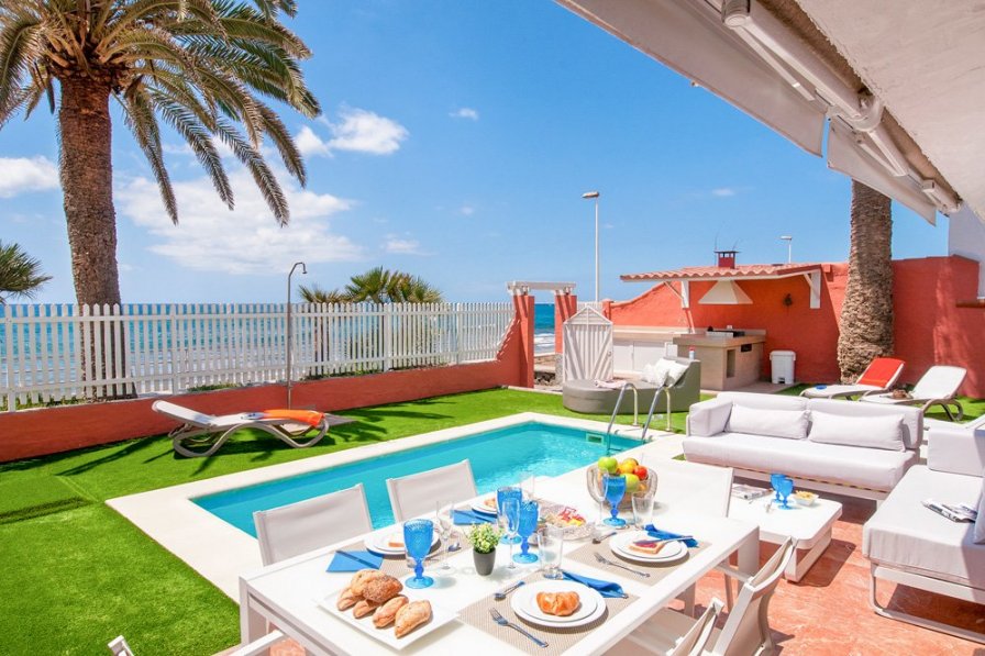 Villa to rent in Playa del Inglés, Gran Canaria with private pool 202197