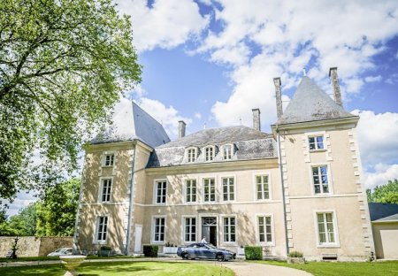 Chateau in Benest, France
