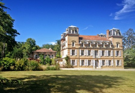 Chateau in Saint-Ybars, the South of France