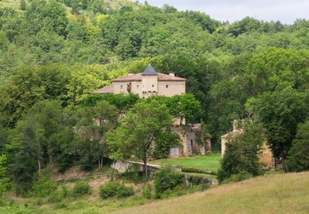 Chateau in Laroque-d'Olmes, the South of France