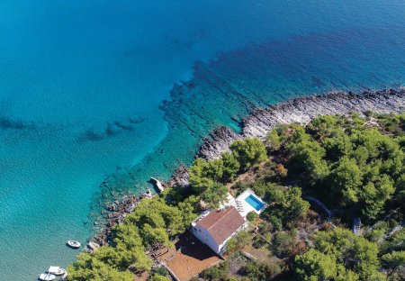 Villa in Lumbarda, Croatia
