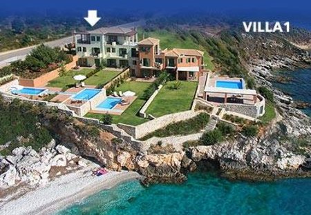 Villa in Skala, Kefalonia: Villa Brio complex