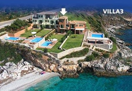 Villa in Skala, Kefalonia: Villa Brio complex
