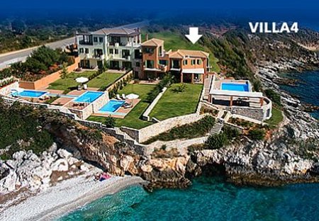 Villa in Skala, Kefalonia: Villa 4 consists of House and Waterfront Suite