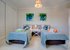 Bedroom 4 is a twin room