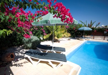 Villa in Mandria, Cyprus: Villa Miya Garden and Pool