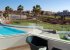 View from upstairs balcony