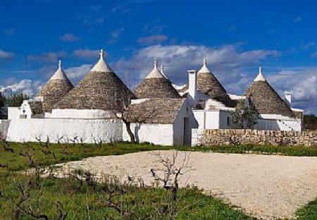 Country House in Martina Franca, Italy: Panoramic view from the park area