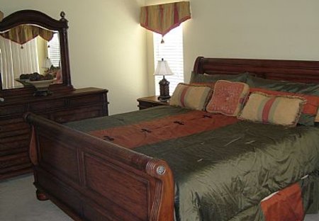 Villa in Highlands Reserve Golf course, Florida: Master Bedroom King