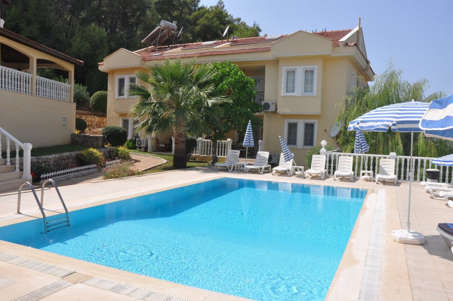 Apartment to rent in Hisarönü, Turkey with shared pool 233309