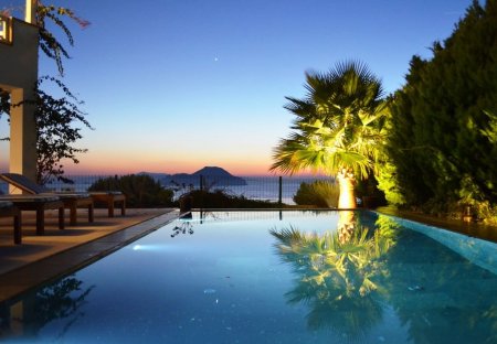 Villa in Gumusluk, Turkey