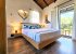 Balcony bedroom overlooking nature at Villa Claire Corfu estate