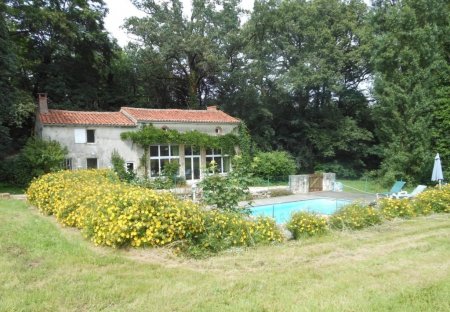 House in Vouvant, France