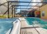 Secret Key Cove Villa Pool and Spa view