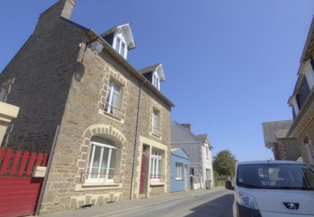 House in Cancale Town, France