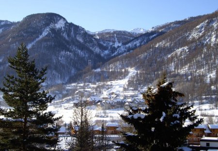 House in La Salle-les-Alpes, the South of France