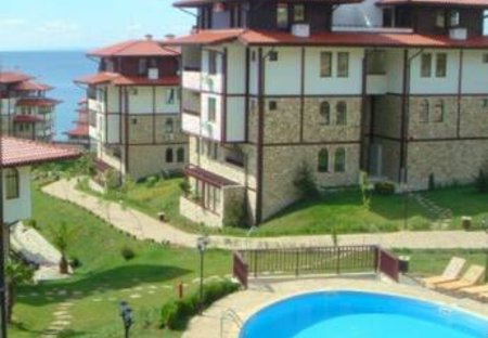 Apartment in Sveti Vlas, Bulgaria: sea views from the balcony