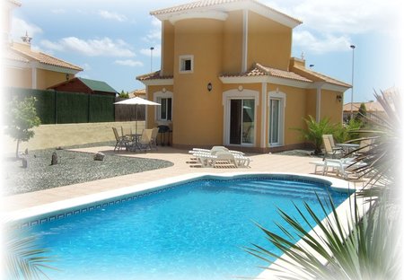 Villa in Mazarrón Country Club, Spain: Villa and Private Pool