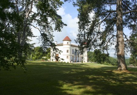 Chateau in Saint-Victor-Rouzaud, the South of France