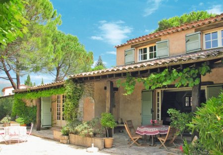 House in Châteauneuf-Grasse, the South of France