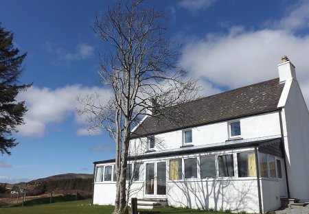 House in Portree, Scotland