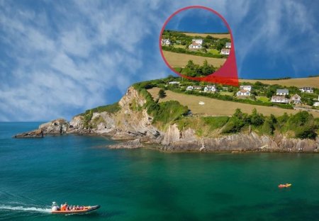 House in Combe Martin, England