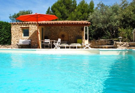 House in Saumane-de-Vaucluse, the South of France
